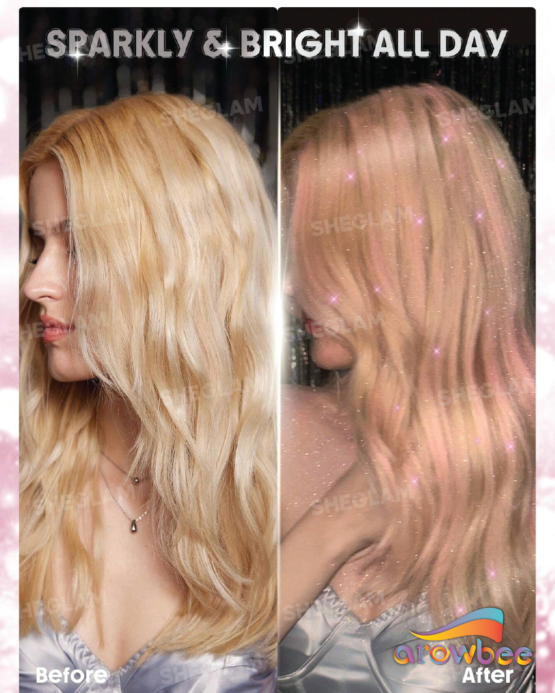 Sheglam Disco Twist Hair & Body Glitter Mist
