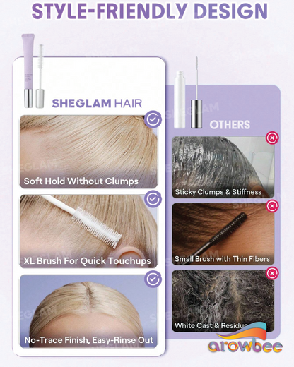SHEGLAM HAIR On The Glow Style Keeper Hair Mascara
