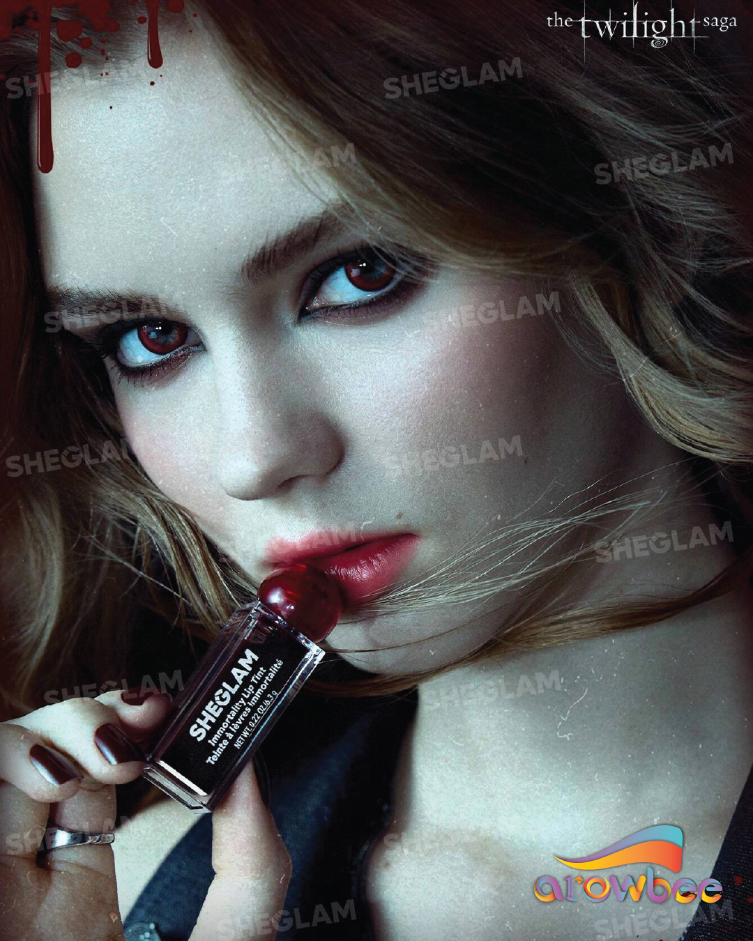 The Twilight Saga X SHEGLAM Immortality Lip Tint