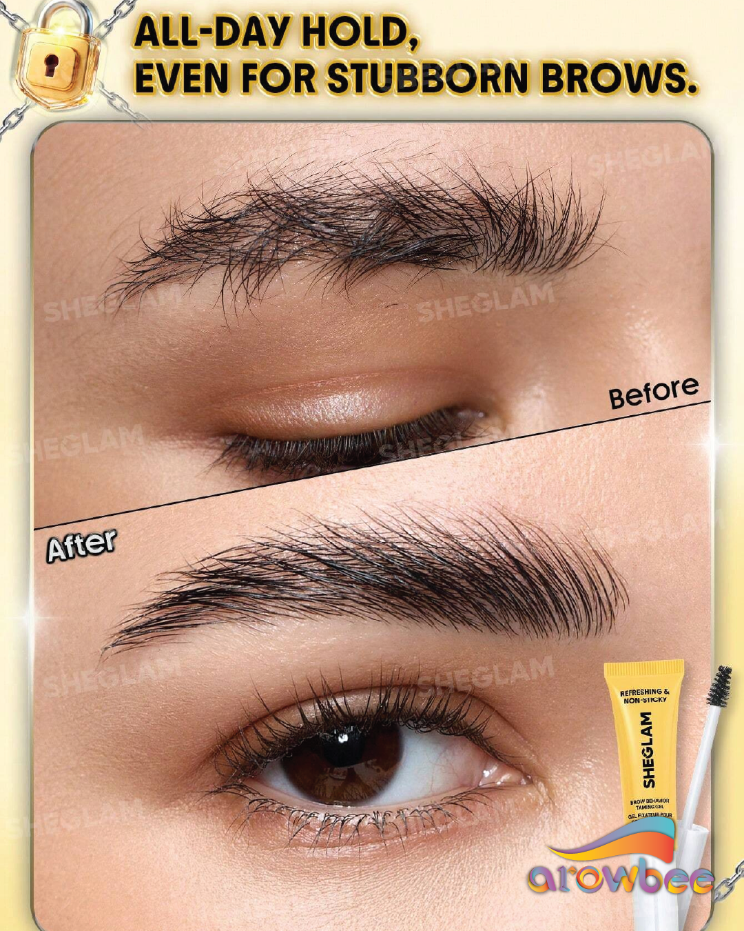 SHEGLAM Brow Behavior Taming Gel