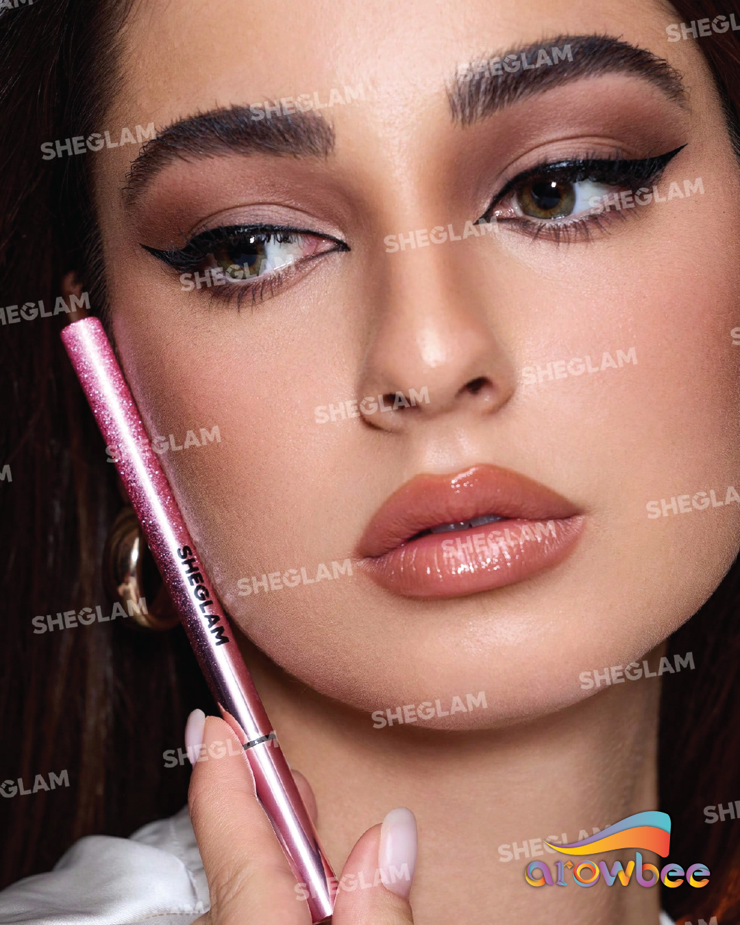 SHEGLAM Rosé Line & Define Waterproof Liquid Eyeliner