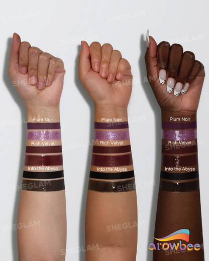 SHEGLAM Dark Romantasy Lip Liner + Lip Gloss Kit