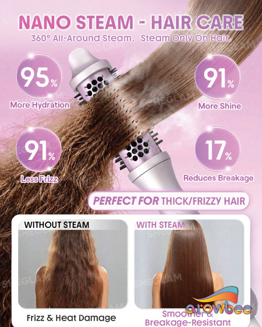 SHEGLAM HAIR Hydra Shot Steam Blowout Brush Pro