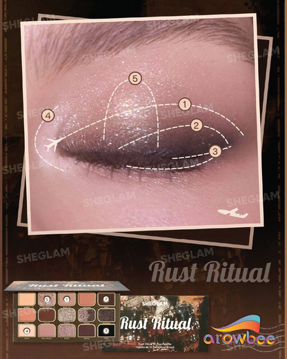 SHEGLAM Rust Ritual 15-Pan Palette