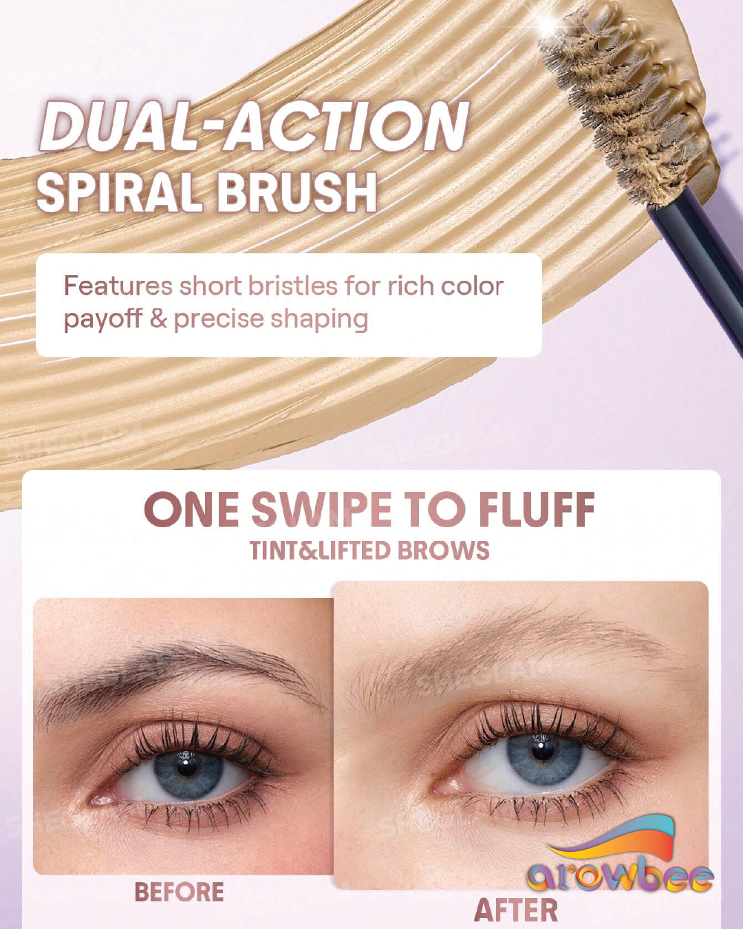 SHEGLAM Airy Tinted Volumizing Brow Mousse