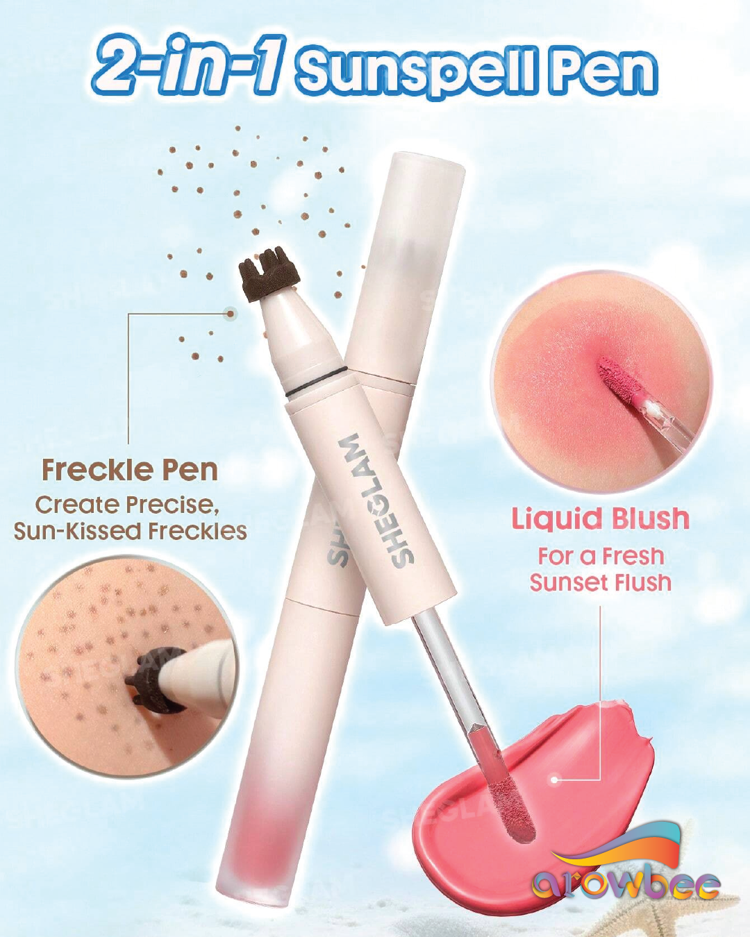 SHEGLAM Sunspell Freckle & Flush Pen