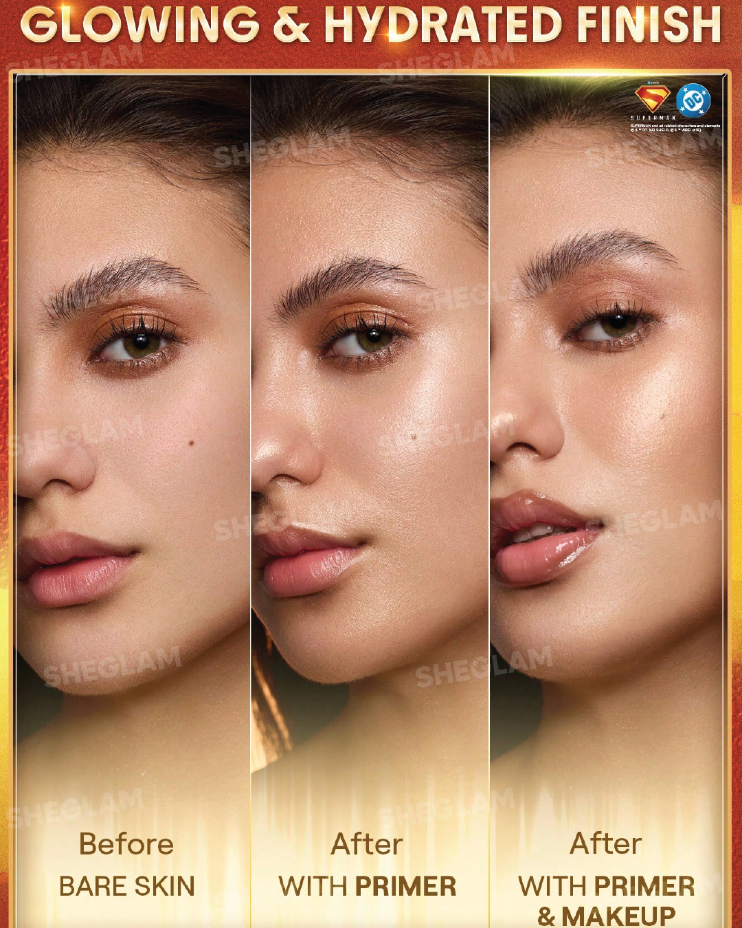 The Superman | SHEGLAM Good Grip Glow Illuminating Primer