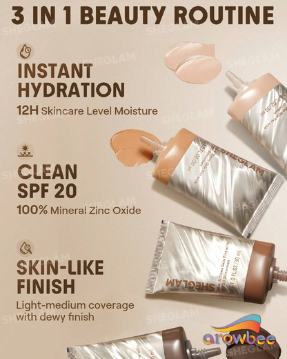 SHEGLAM Dew & Done Skin Tint With Spf20