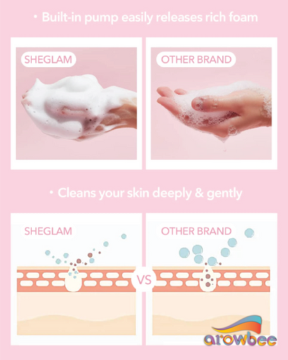 SHEGLAM Radiant By Nature Combo Skin Face Cleanser 100Ml