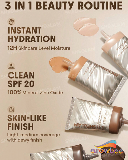SHEGLAM Dew & Done Skin Tint With Spf20 Sample