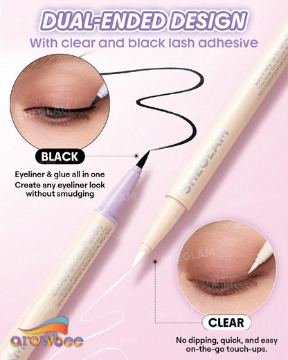 SHEGLAM Line, Stick, Slay Eyeliner & Lash Adhesive Pen