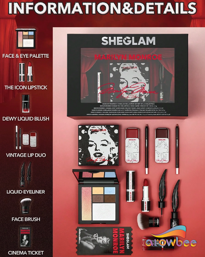 Marilyn Monroe X SHEGLAM Collection Set