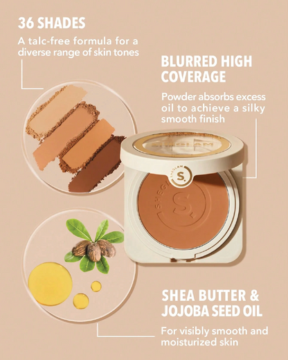 SHEGLAM Skin-Focus High Coverage Powder Foundation