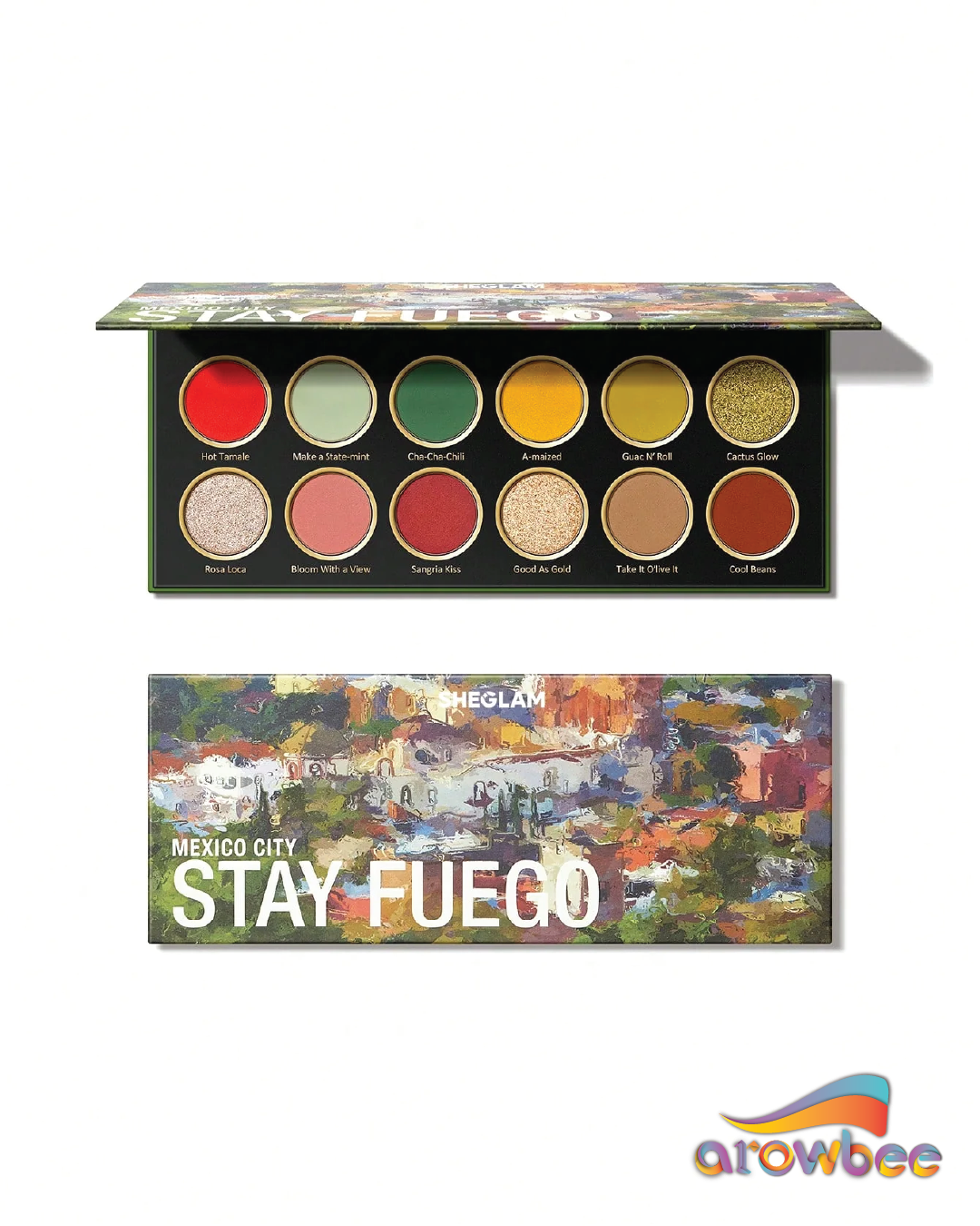 SHEGLAM Stay Fuego, Mexico Palette