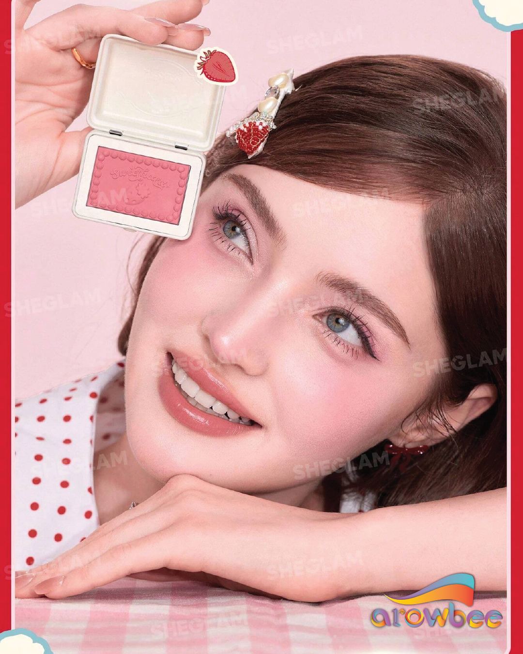 SHEGLAM Berry Cute Cake Blush