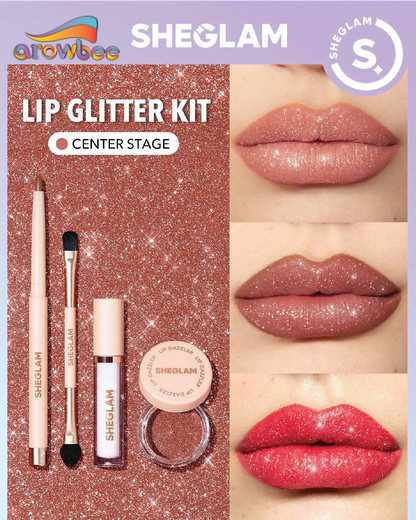 SHEGLAM Lip Dazzler Glitter Kit