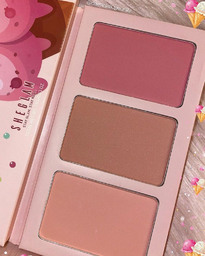 SHEGLAM Sweet Cheeks Blush Trio