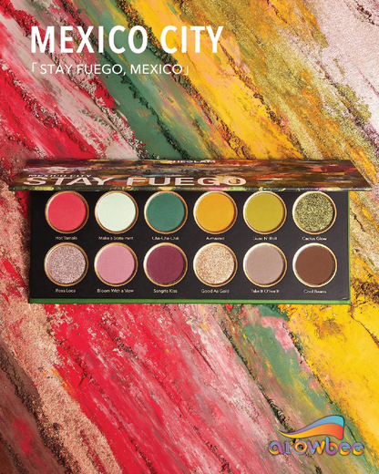 SHEGLAM Stay Fuego, Mexico Palette