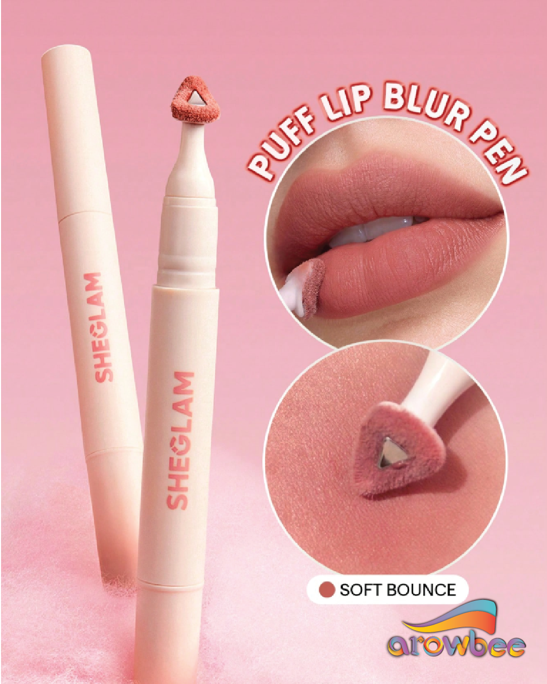 SHEGLAM Marshmallow Puff Lip Blur Pen