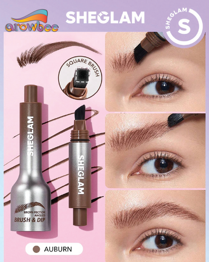 SHEGLAM Brow-Fection Angled Brush & Dip