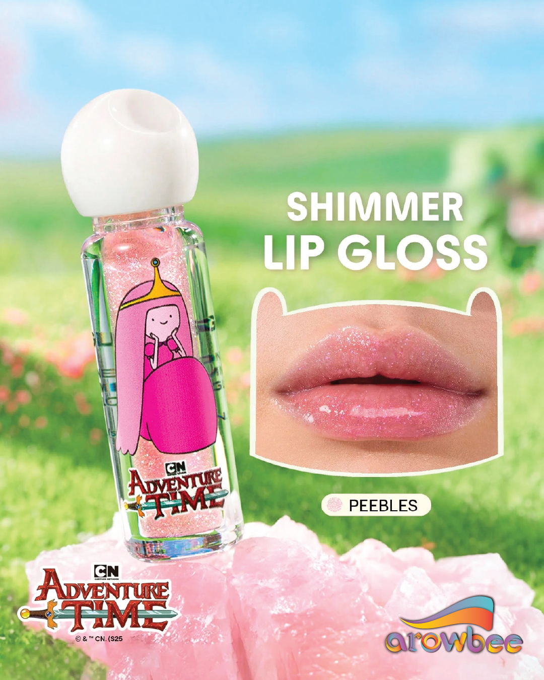 Adventure Time | SHEGLAM Heroes Only Shimmery Lip Gloss