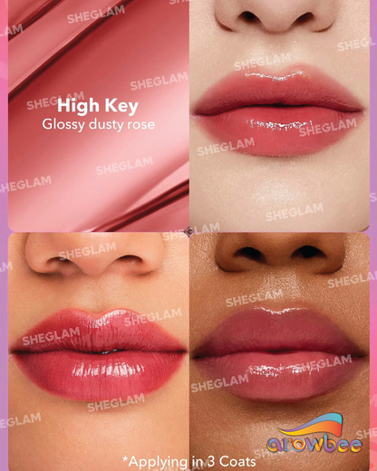 SHEGLAM Mirror Kiss High-Shine Lipstick