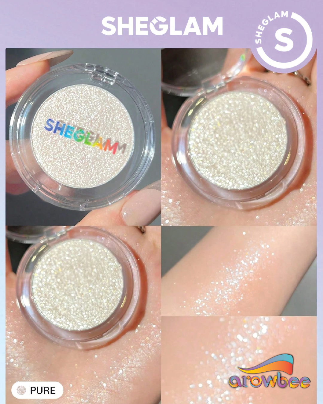 SHEGLAM Enigma Sparkly Eyeshadow