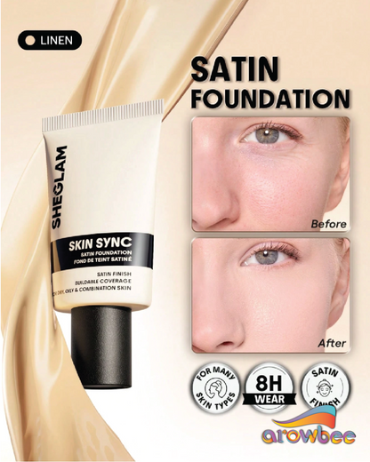 SHEGLAM Skin Sync Satin Foundation