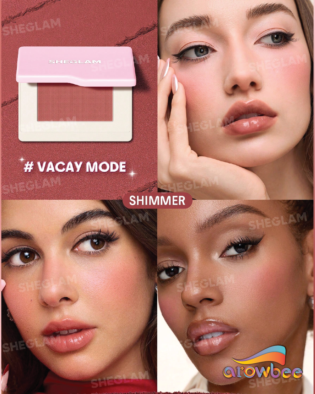 SHEGLAM Dream Touch Blush