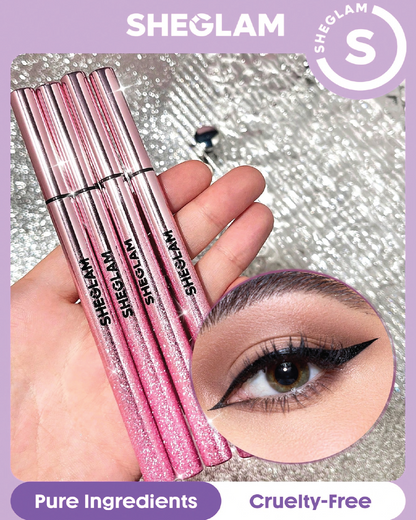 SHEGLAM Rosé Line & Define Waterproof Liquid Eyeliner