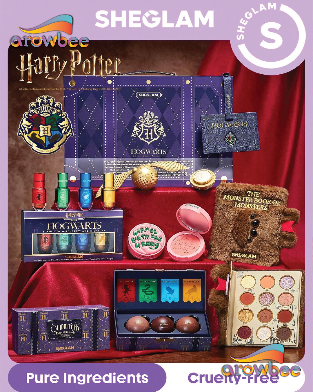 Harry Potter™ X SHEGLAM Full Collection Set 2.0