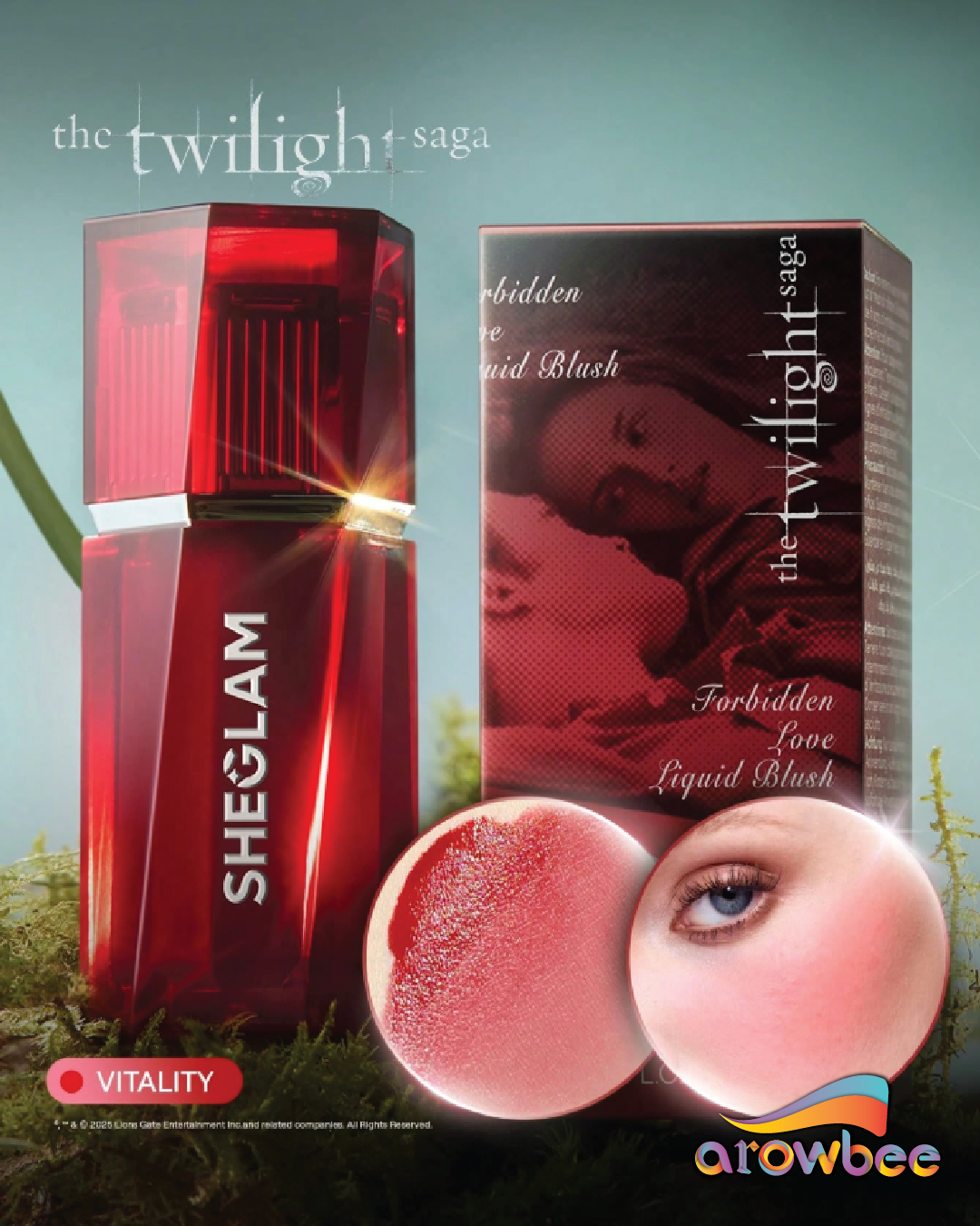 The Twilight Saga X SHEGLAM Forbidden Love Liquid Blush