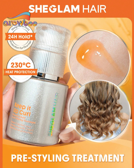 SHEGLAM HAIR Keep It Up Curl Protect & Hold 2-In-1 Styling Treatment