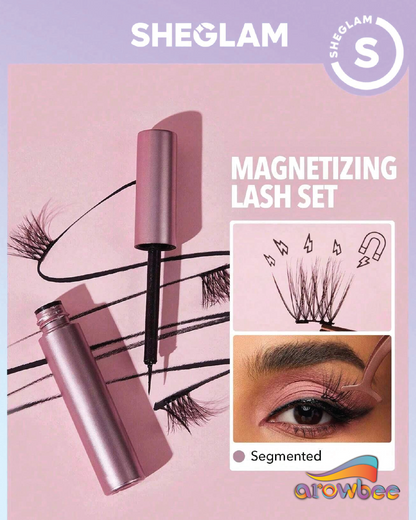 SHEGLAM Magnetizing Eyes Sexy & Segmented Lash + Liner Set