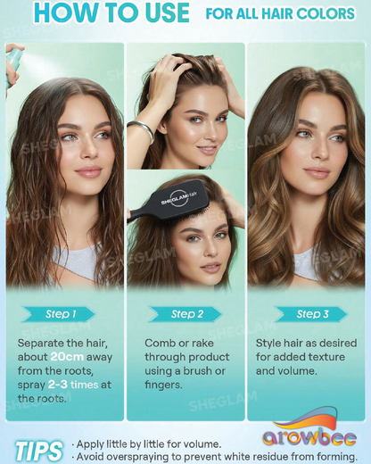 SHEGLAM HAIR Minty Fresh Airy Dry Shampoo