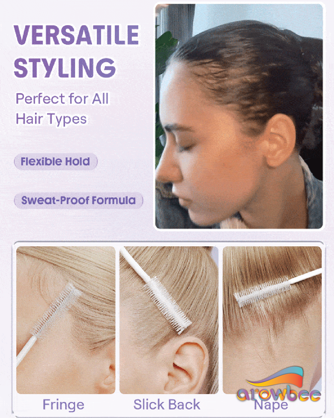 SHEGLAM HAIR On The Glow Style Keeper Hair Mascara