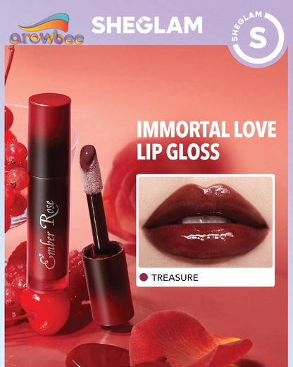 SHEGLAM Ember Rose Immortal Love Nourishing Lip Gloss