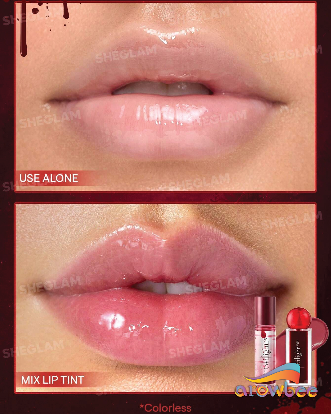 The Twilight Saga X SHEGLAM Premonition Roll On Lip Oil