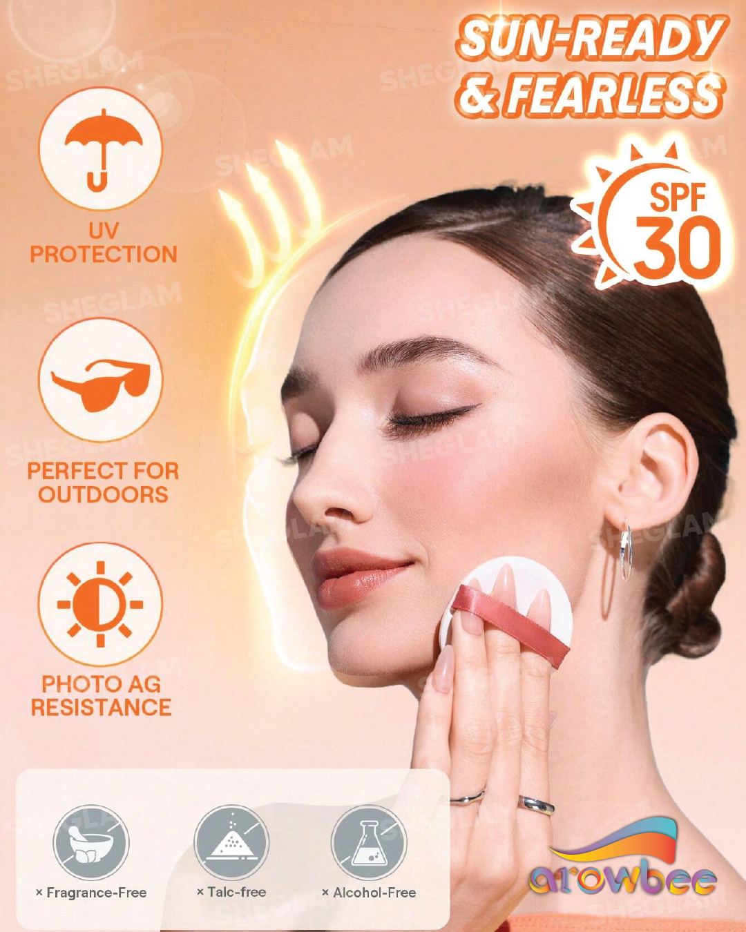 SHEGLAM Insta-Ready Sunset Blur Setting Powder