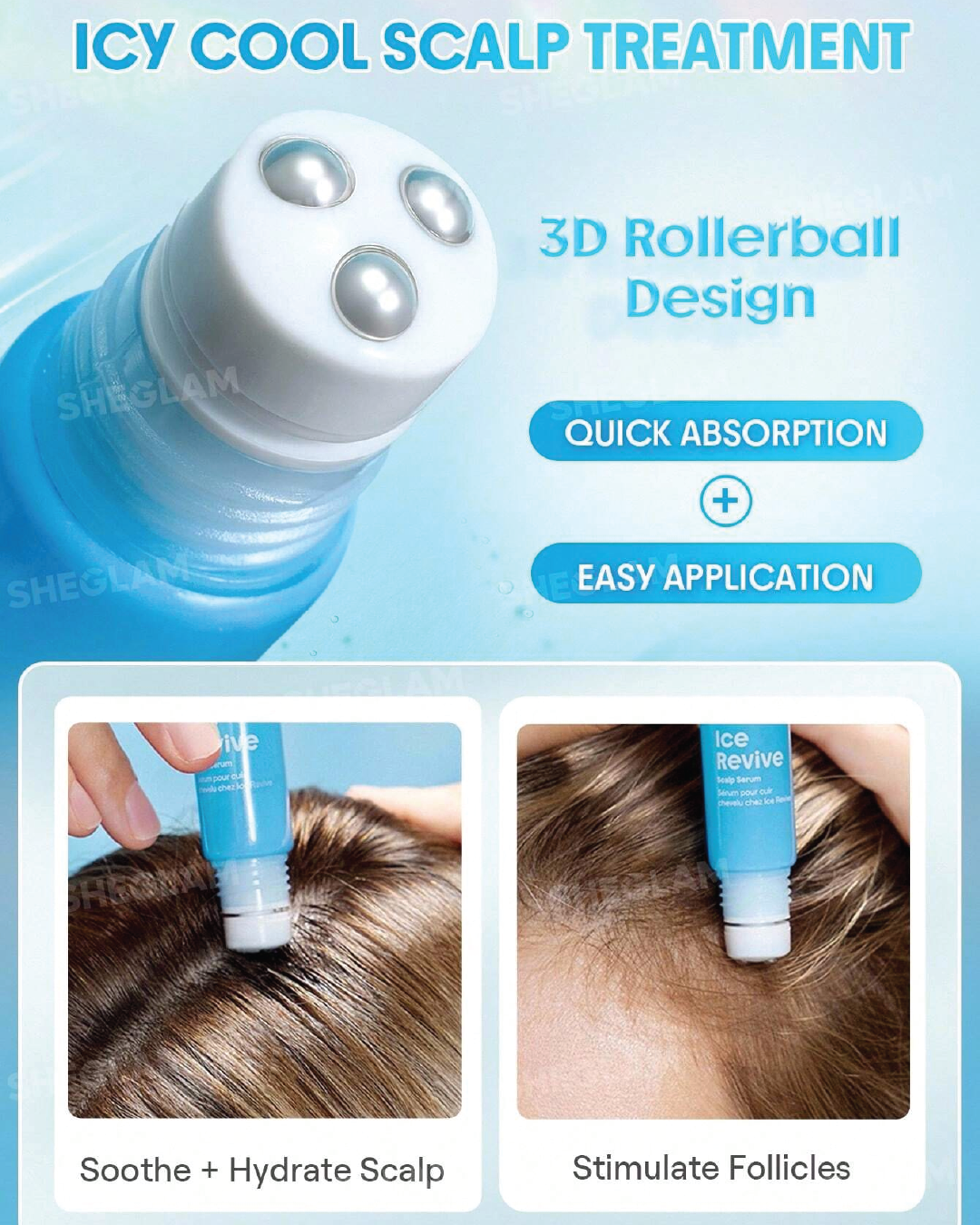 SHEGLAM HAIR Ice Revive Scalp Serum