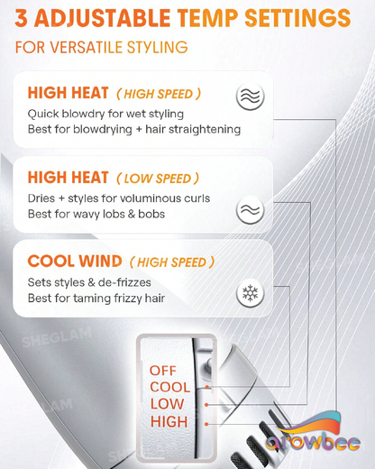 SHEGLAM HAIR Blowout Bliss Volumizing Hot Air Brush