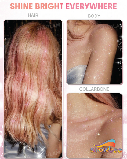 Sheglam Disco Twist Hair & Body Glitter Mist