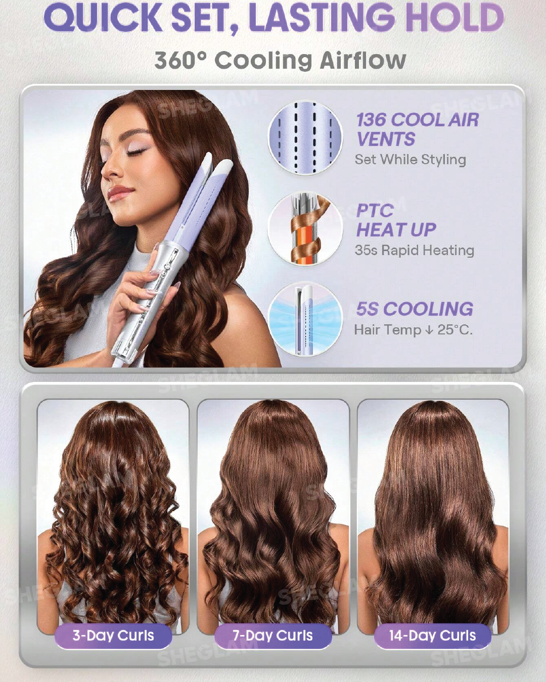 SHEGLAM HAIR One Touch Airflow Styler Pro
