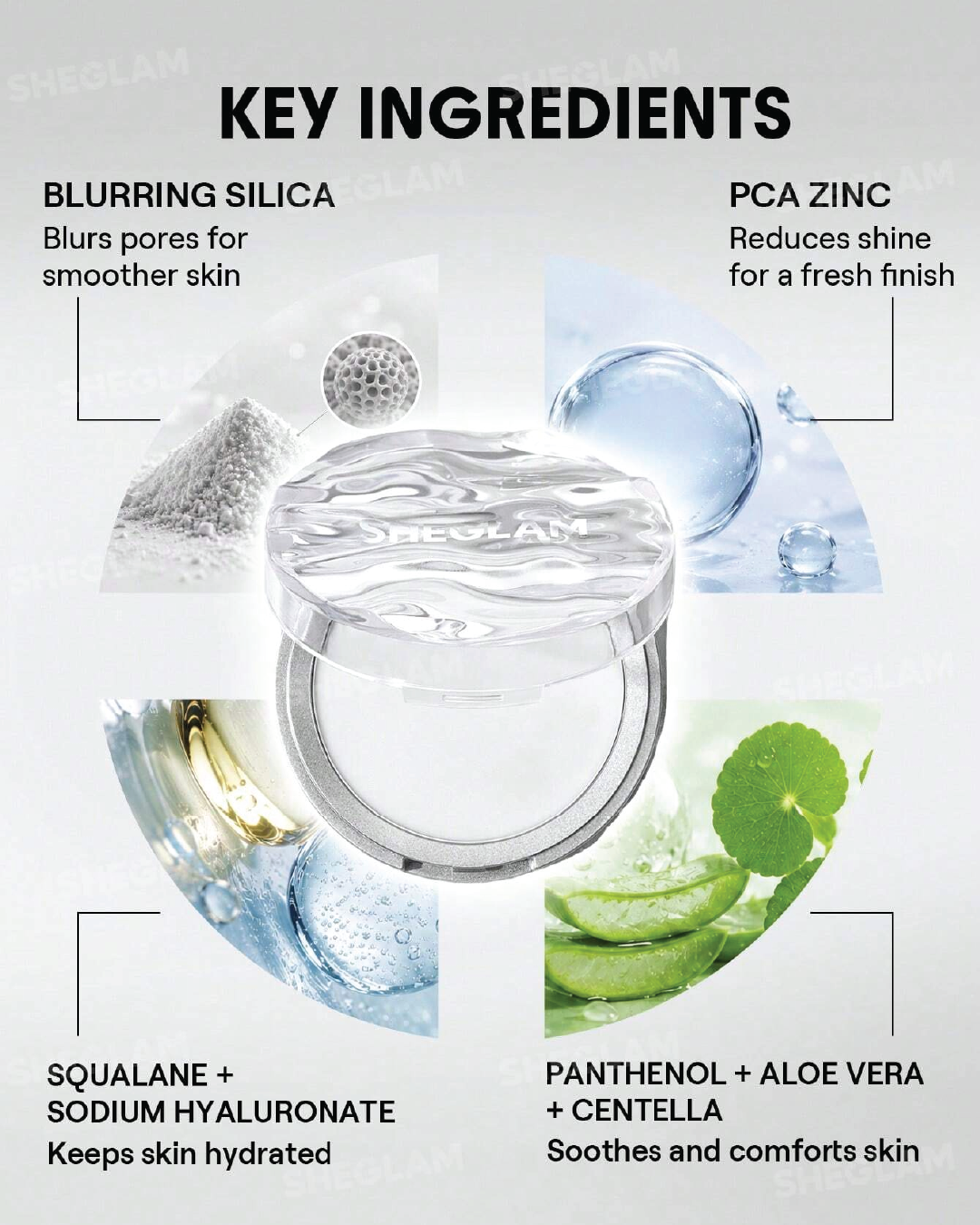 SHEGLAM Camera On Blurring Setting Powder Balm