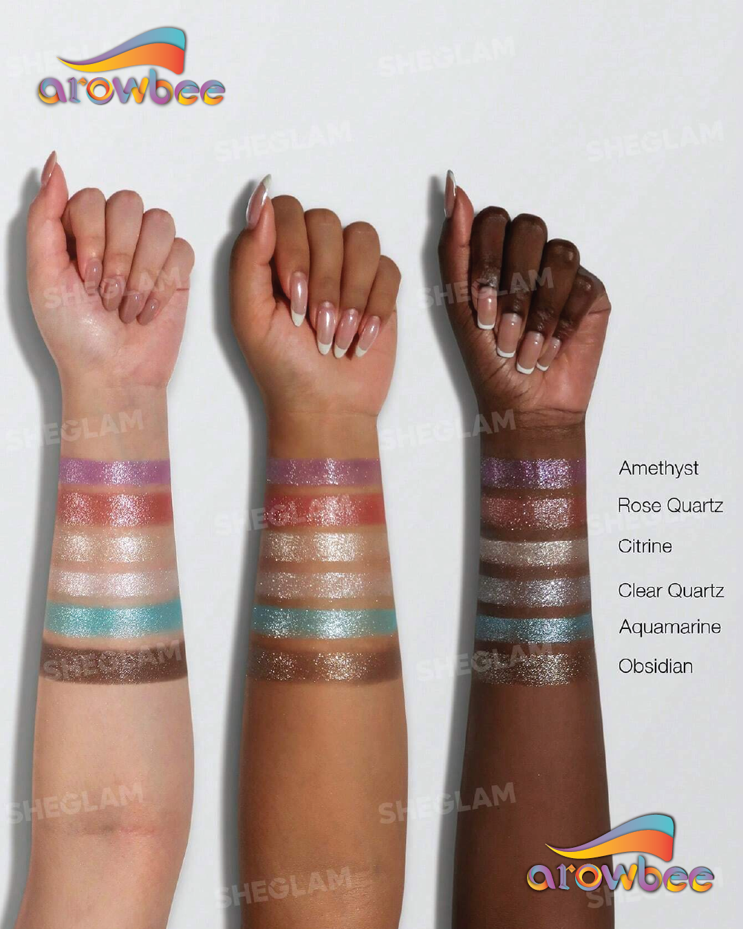 SHEGLAM Crystal Intentions Manifesting Glow Glitter Eyeshadow