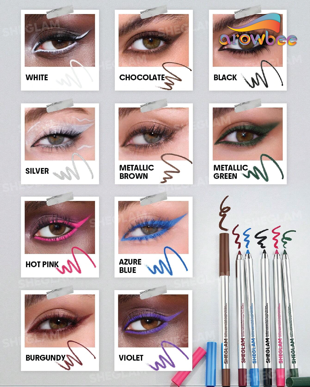 Boldline Longwear Multi-Function Gel Liner Set