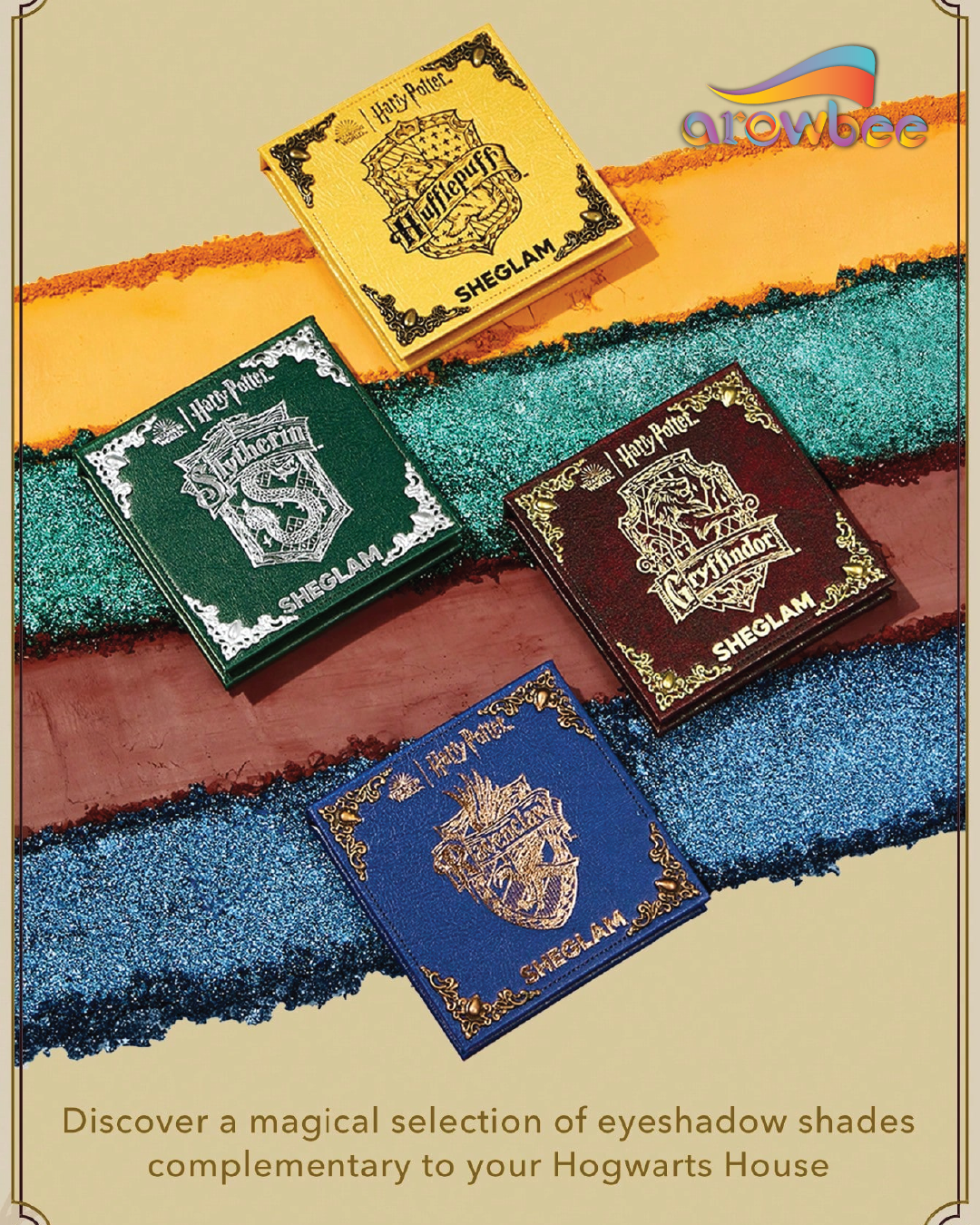 Harry Potter™ X SHEGLAM Hogwarts Houses Palette Set