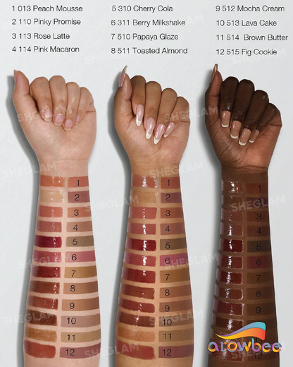 SHEGLAM Line To Shine Peel-Off Lip Stain & Gloss Duo