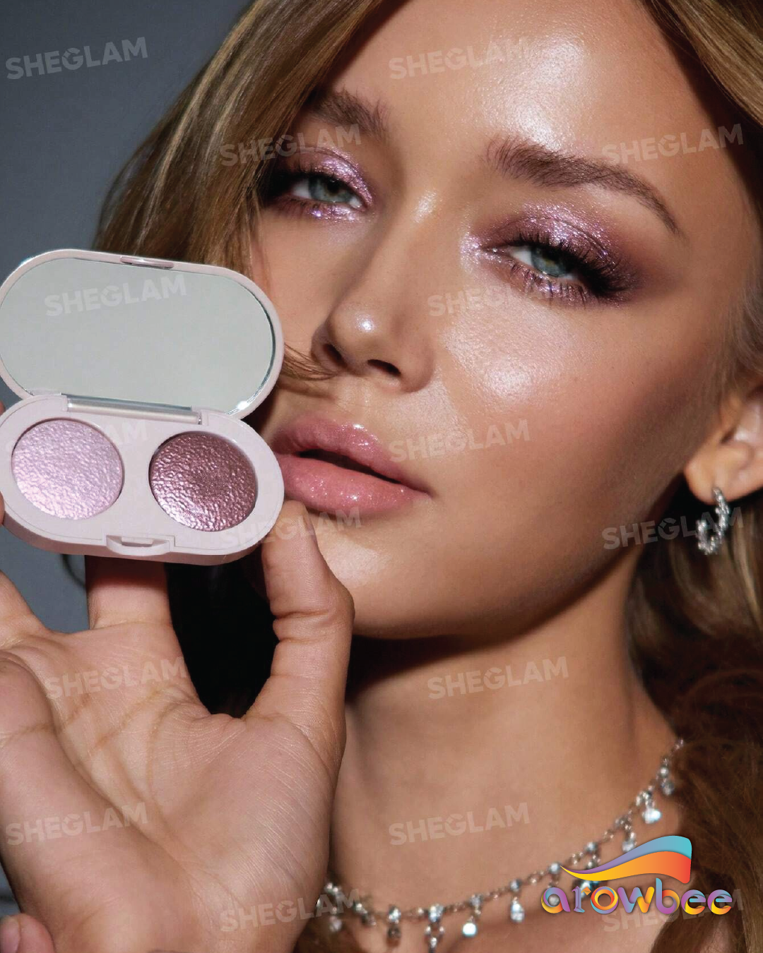 Sheglam Prismalight Baked Gelee Eyeshadow Duo