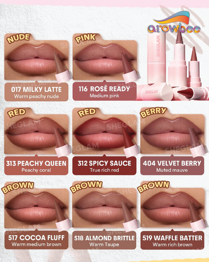 SHEGLAM Define & Fill Triangle Lip Liner
